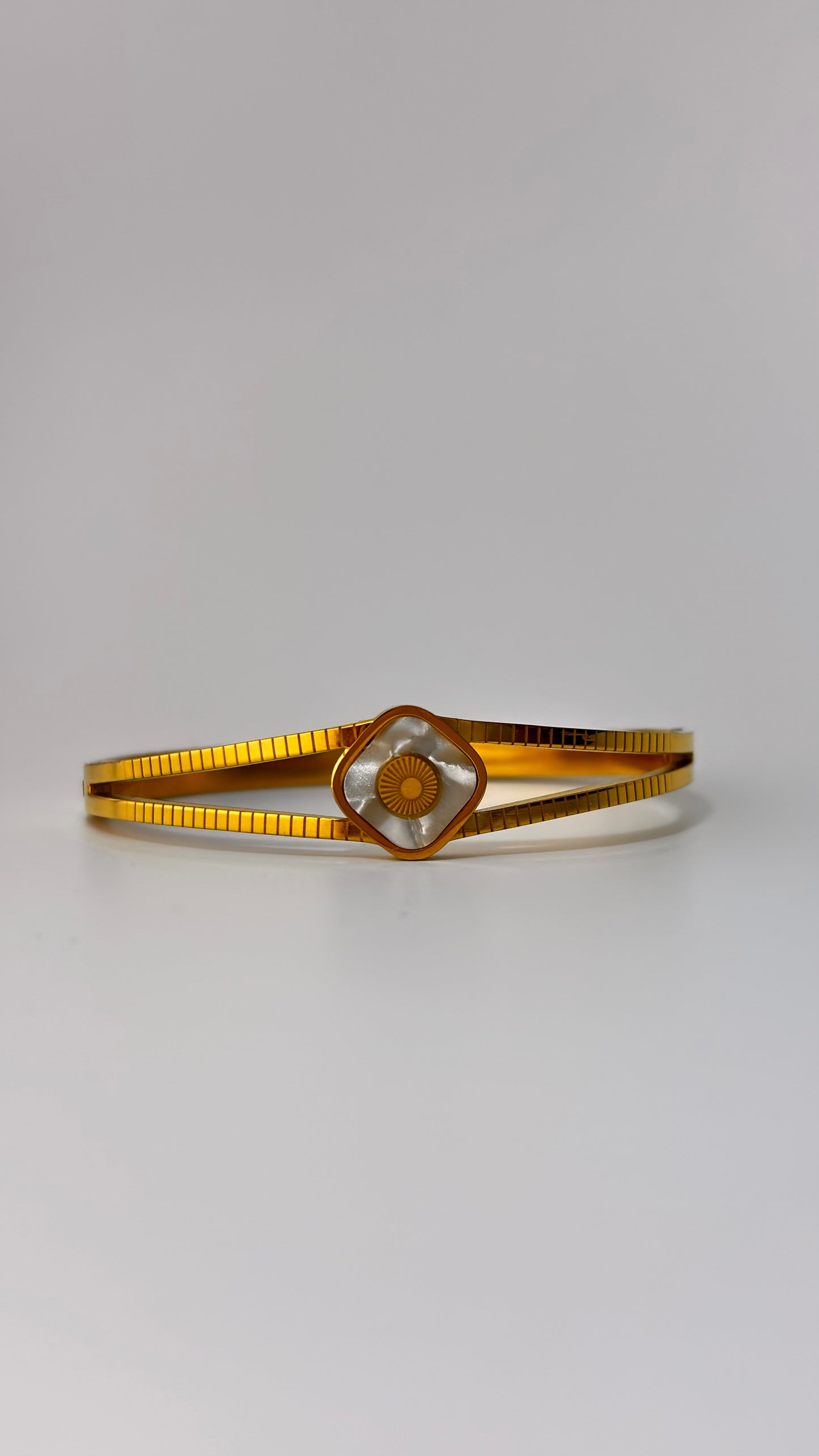 Modern evil eye bracelet